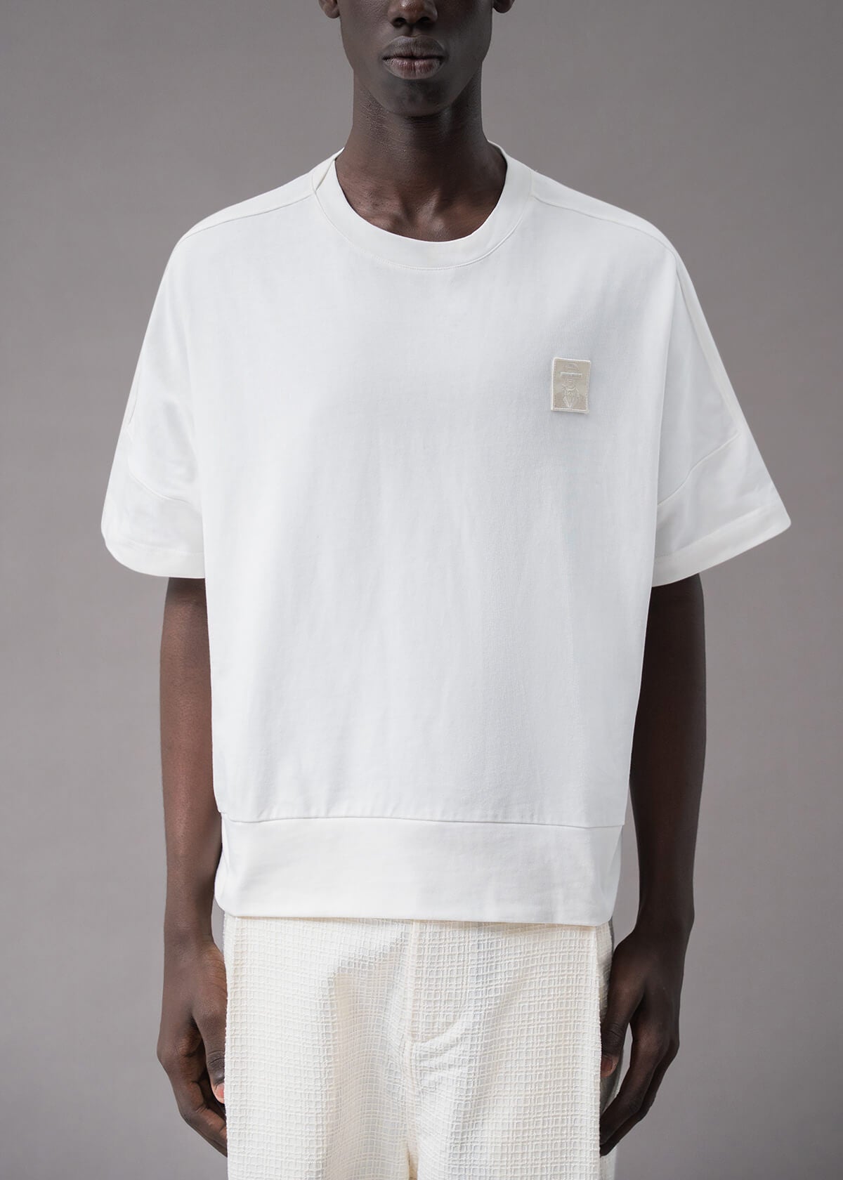 Italian Aviator Tee White