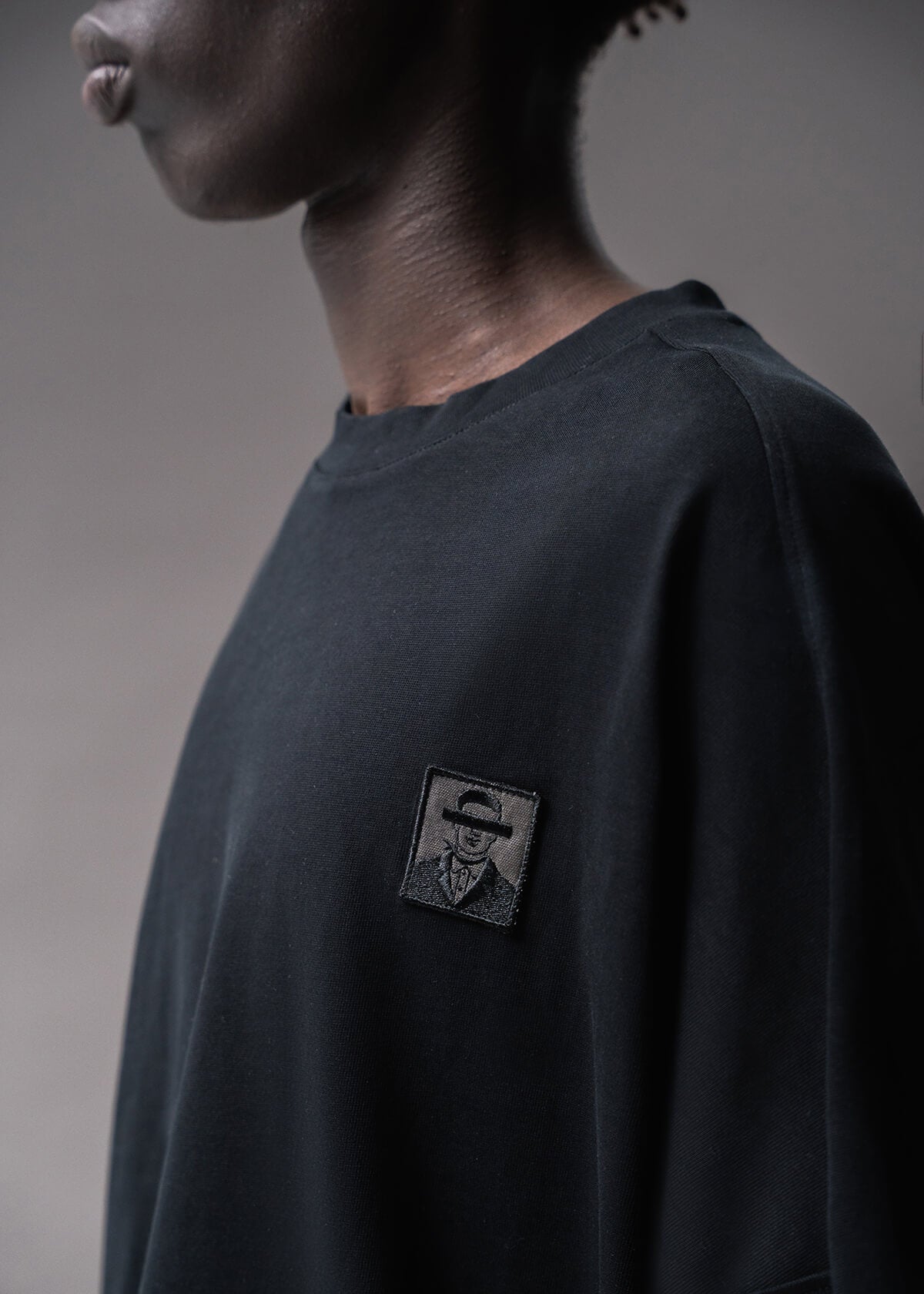 Italian Aviator Tee Black