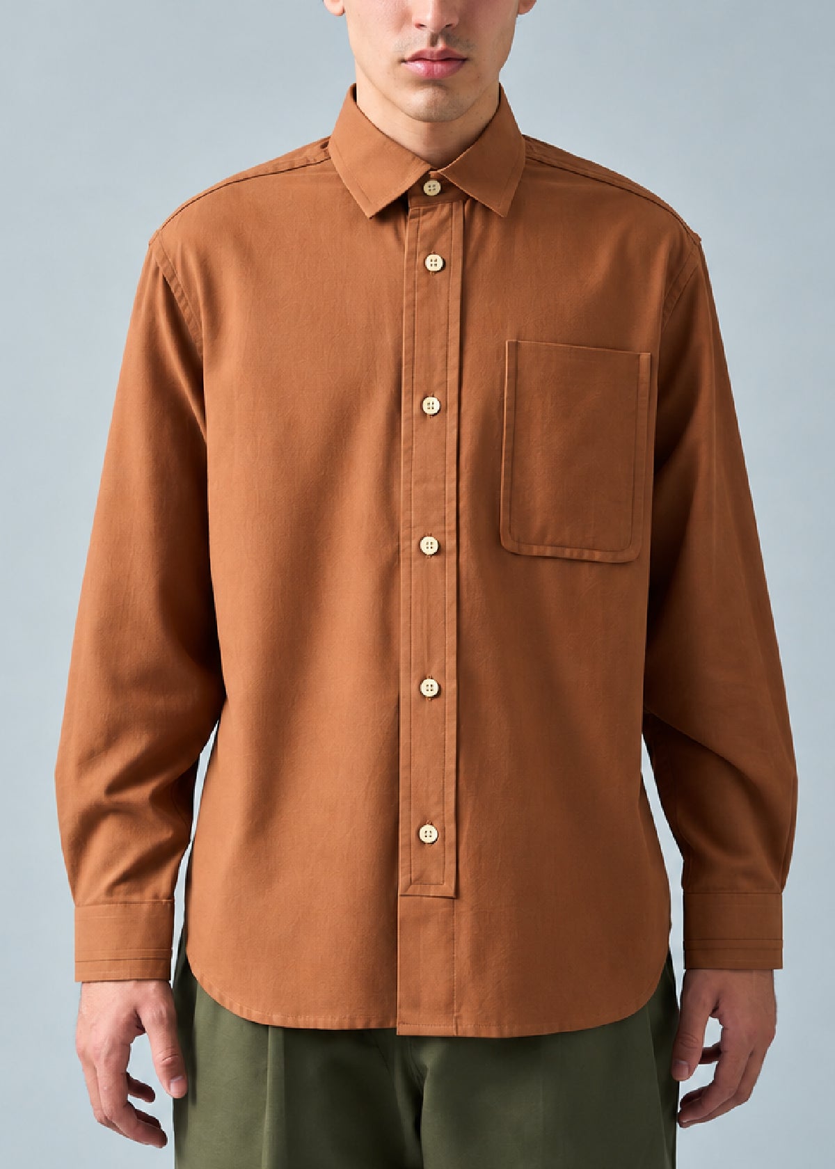 Soft Canvas Rust Shirt