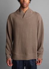 olive tone mens knitted pullover
