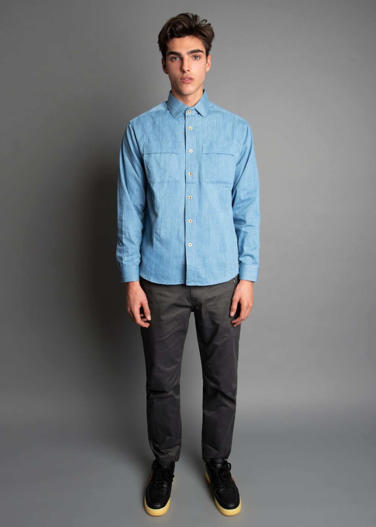 ENZYME LT. WASH DENIM RLX FIT