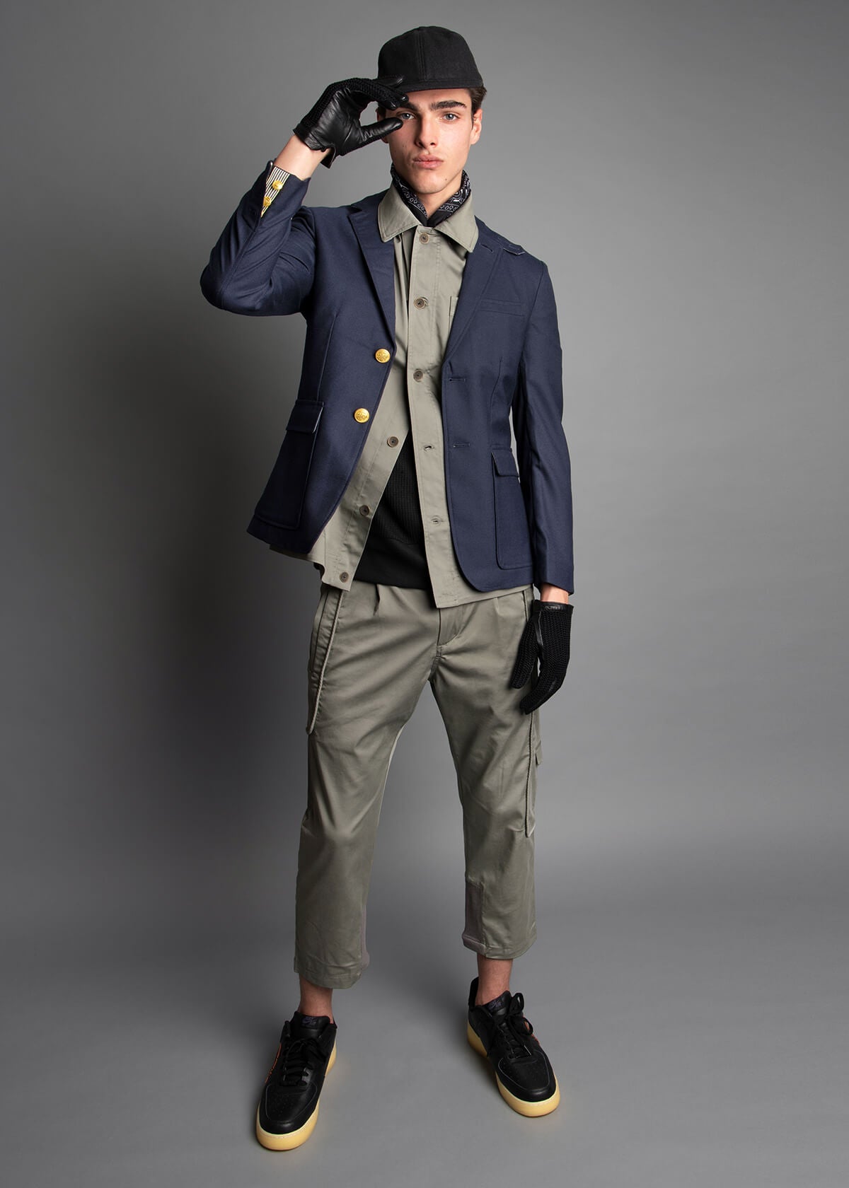 Boxer Fit: Kargo Tocca Green Slate