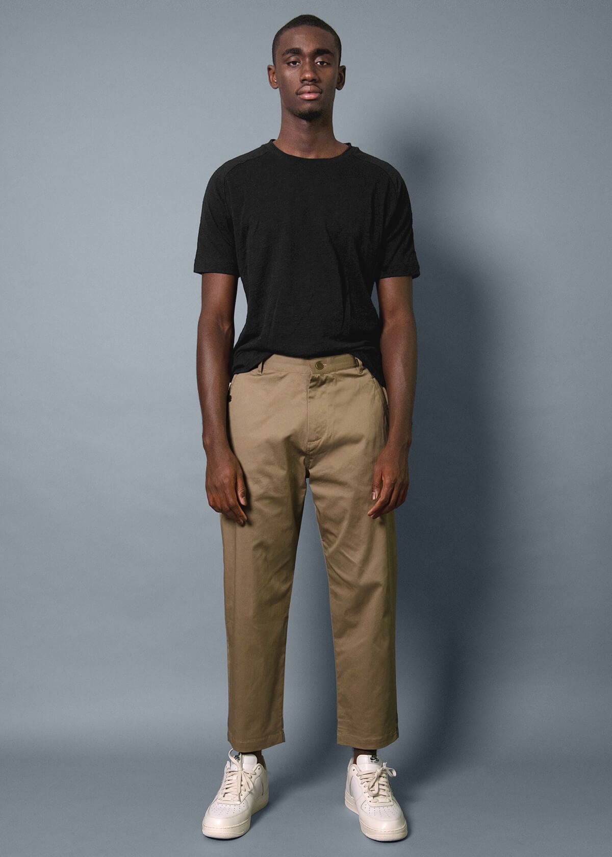 LAX FIT: BROWN TWILL
