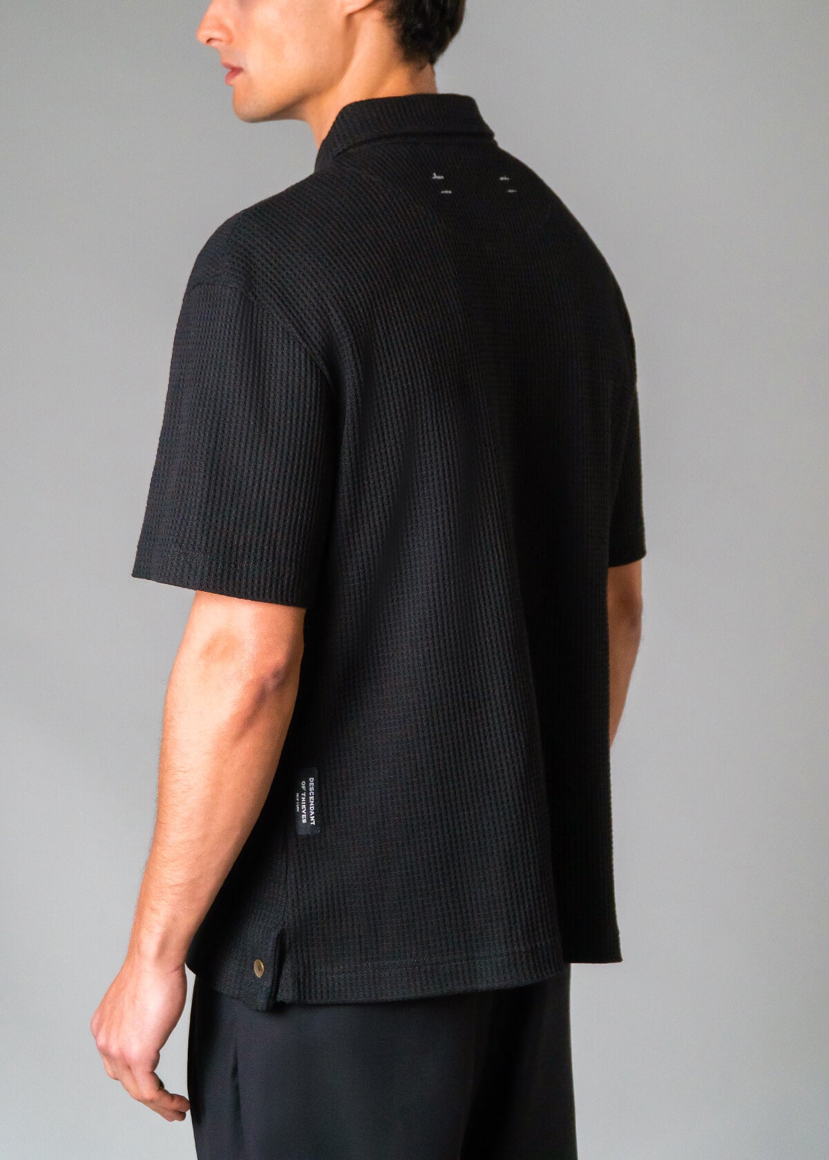 Pique Polo Black