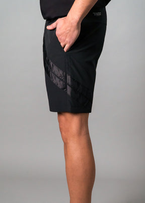 Black Cross Stripe Swim Hybrid