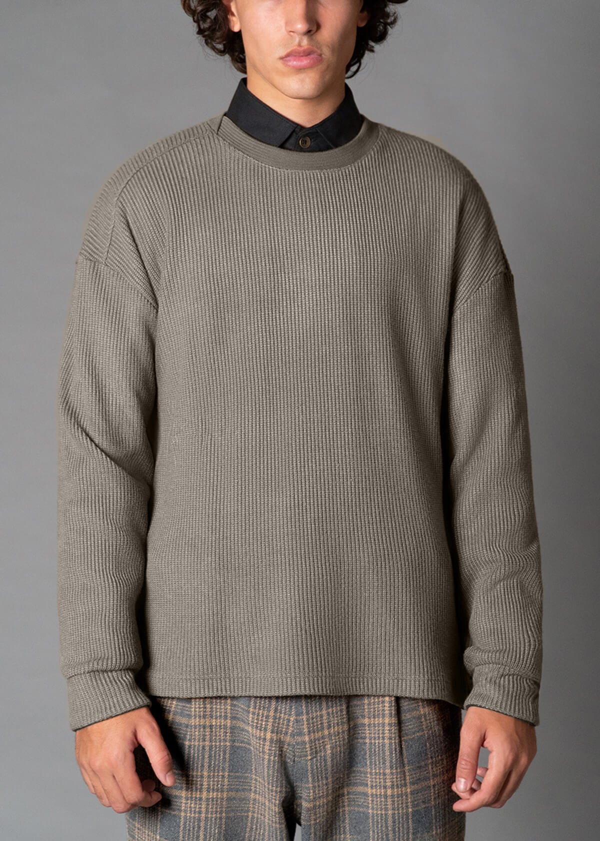 Crespo 450G Knit Taupe