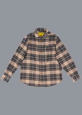 Camel Plaid Ultra Soft Rlx Fit