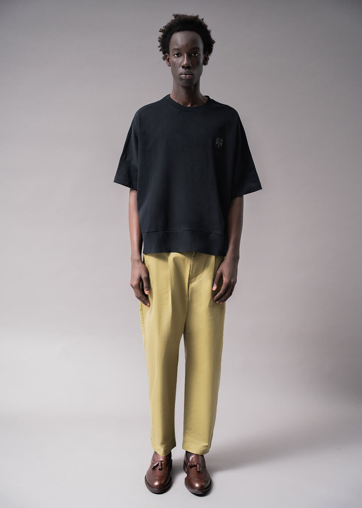 Italian Aviator Tee Black