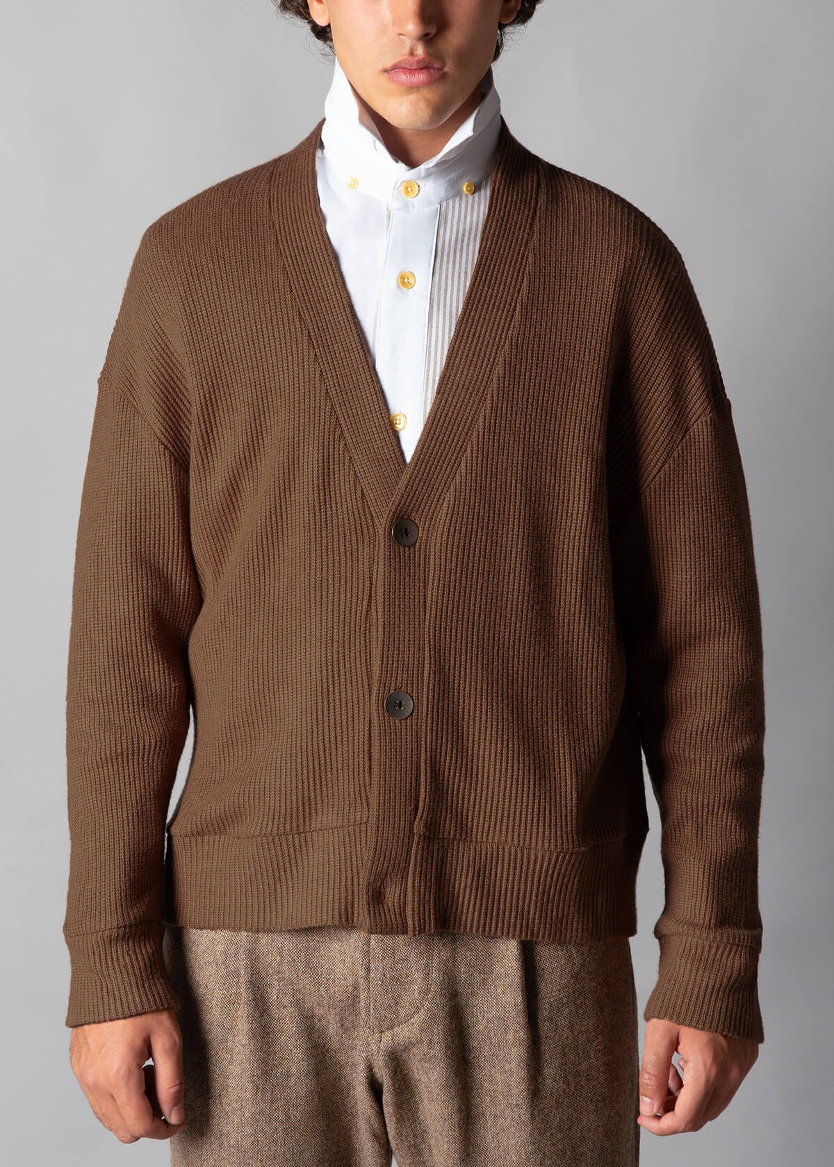 Vanguard Brown Cardigan