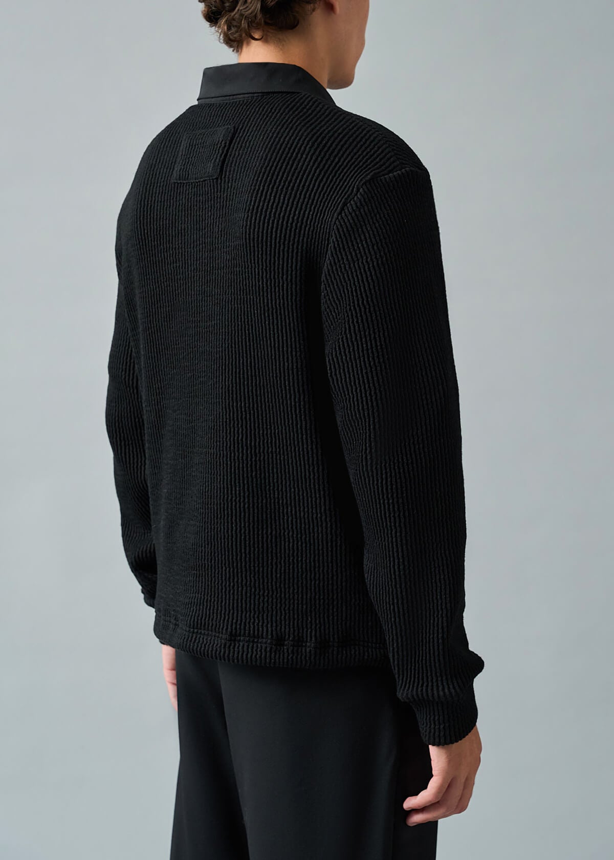 Rugby Black Knit