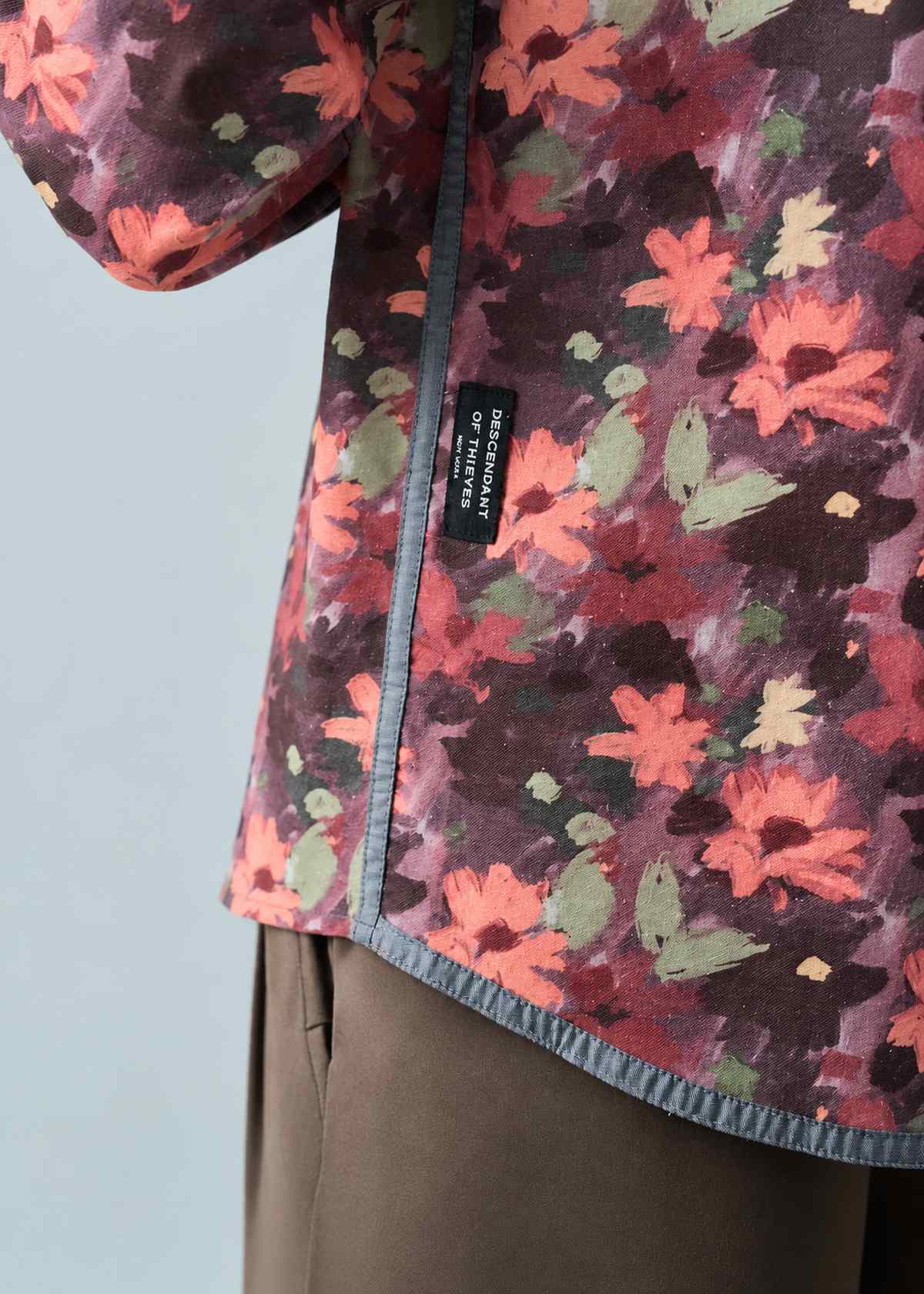 Botanic Camo Burgundy
