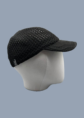 Black Hand Crochet Cap