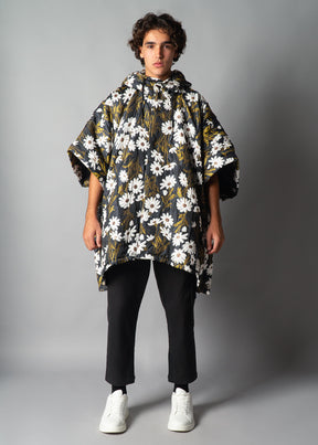 Gothic District Brocade Poncho