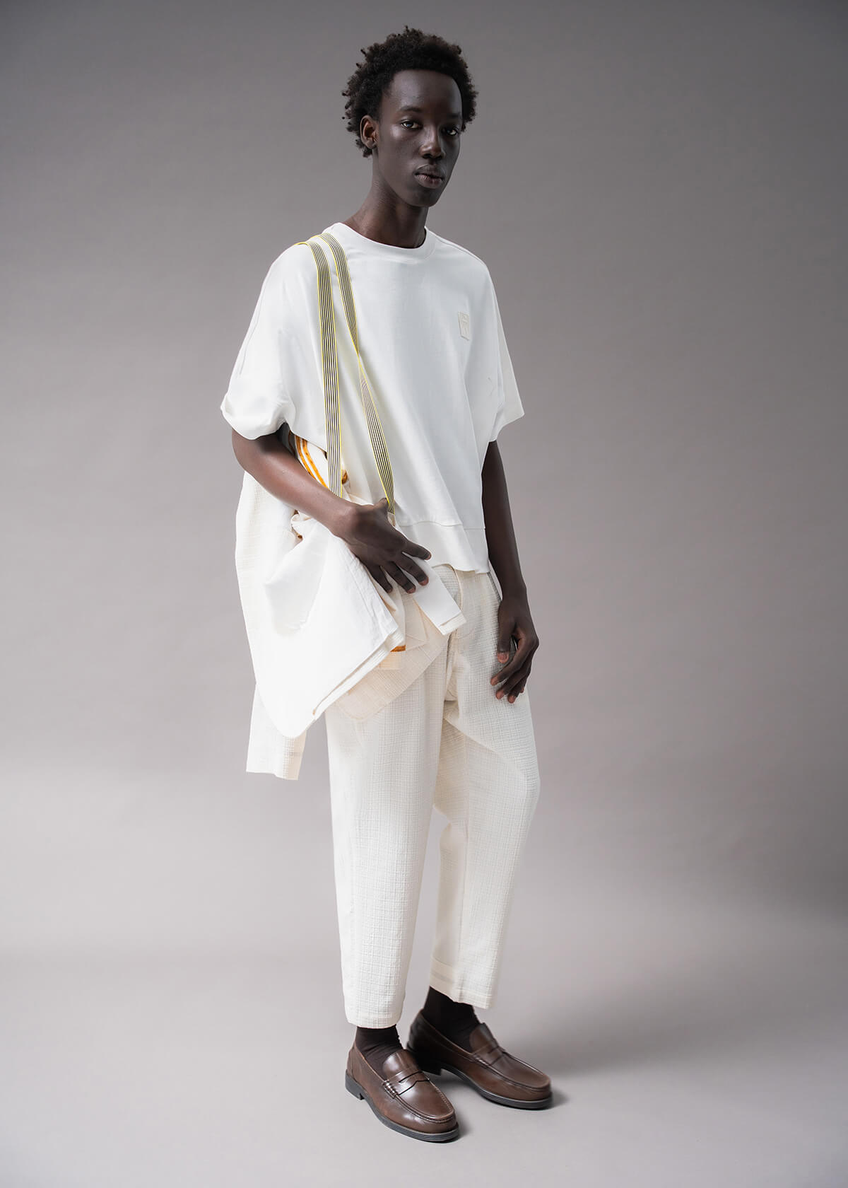 Off White Grid Pant: Boxer Fit