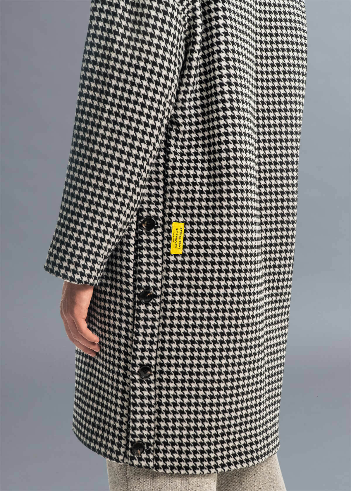 Descendant of Thieves  New York Small Batch Menswear Houndstooth Coat