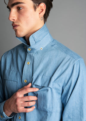 ENZYME LT. WASH DENIM RLX FIT